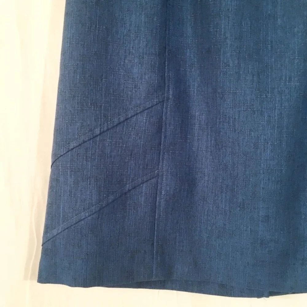 Vintage‎ Sag Harbor A-line Midi Skirt Womens 10 Office Professional Retro Twee